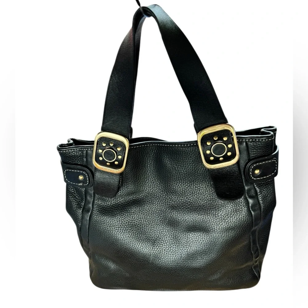Michael Kors Black Vintage with Gold Accents